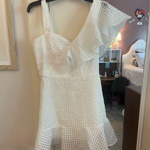 White dress!